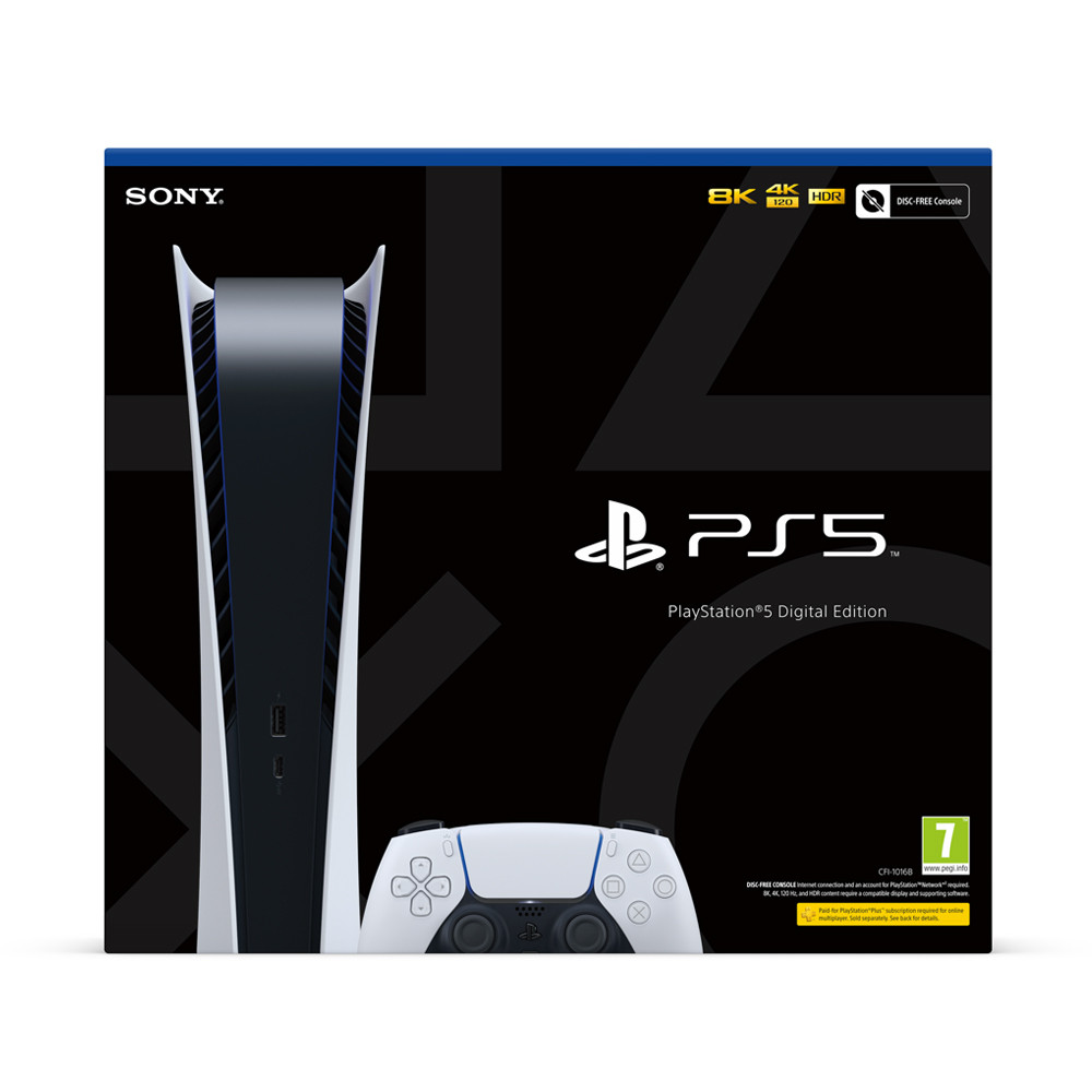 PlayStation 5 數位版(CFI-1218B01) CFI-1218B01 - 全國電子